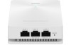 Grandstream GWN7661 In-Wall 802.11ax (Wi-Fi 6) Dual-Band 2x2:2 MU-MIMO with DL/UL OFDMA technology Access Point, POE